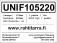 Unifaun/Smartship-tarra, 105x220mm